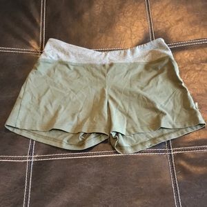Green Prana Shorts
